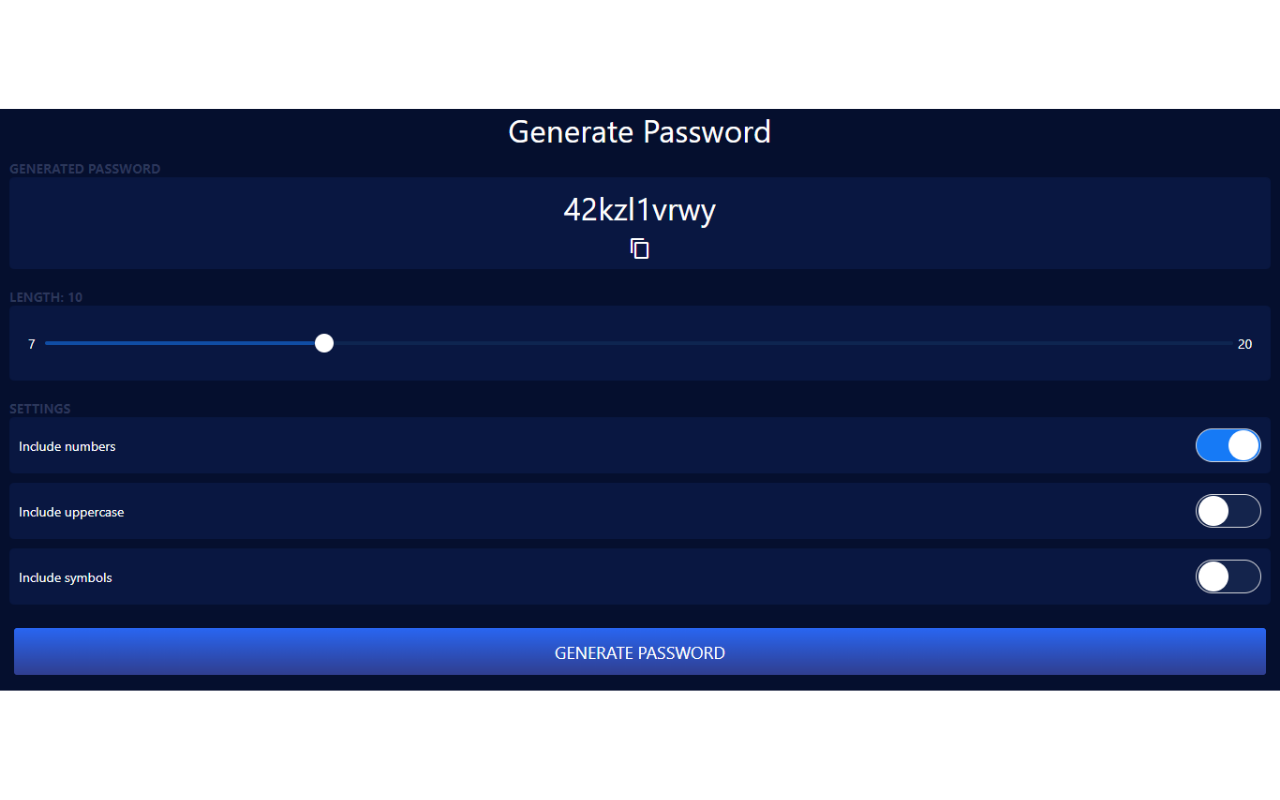 Password Generator gallery image