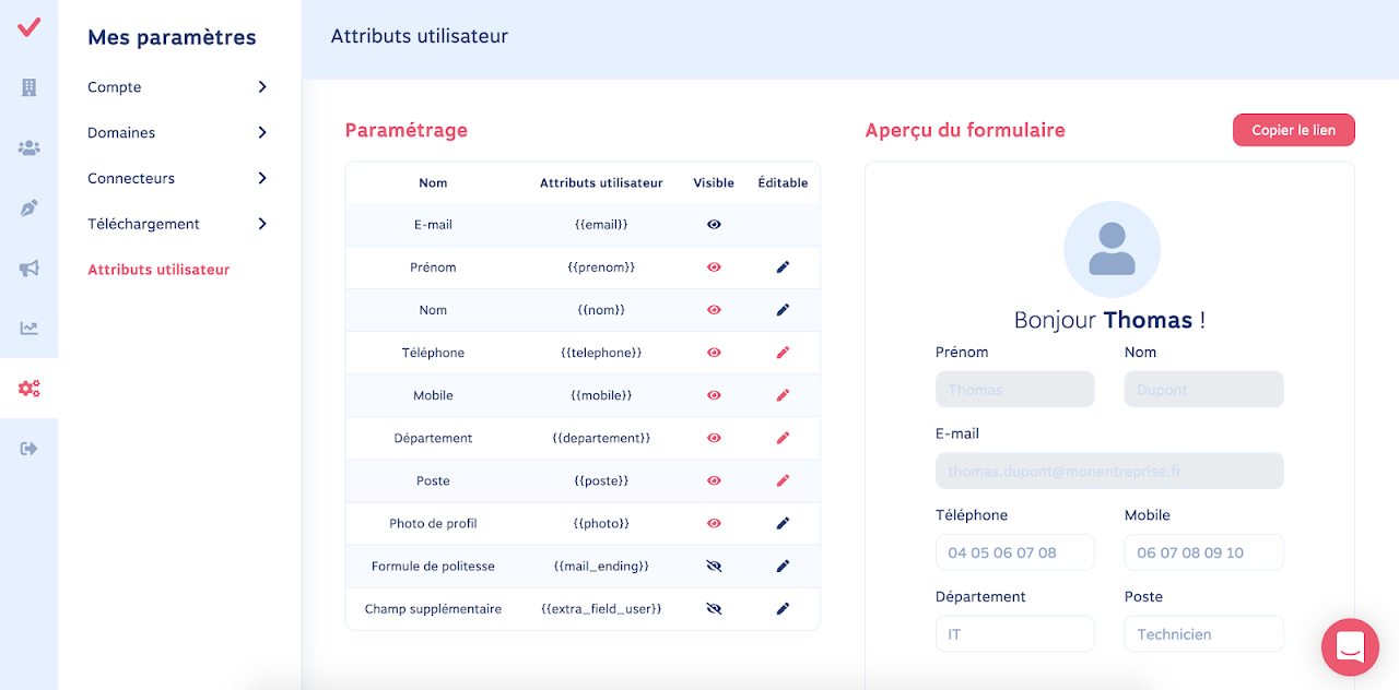 Signitic - Email signatures management gallery image