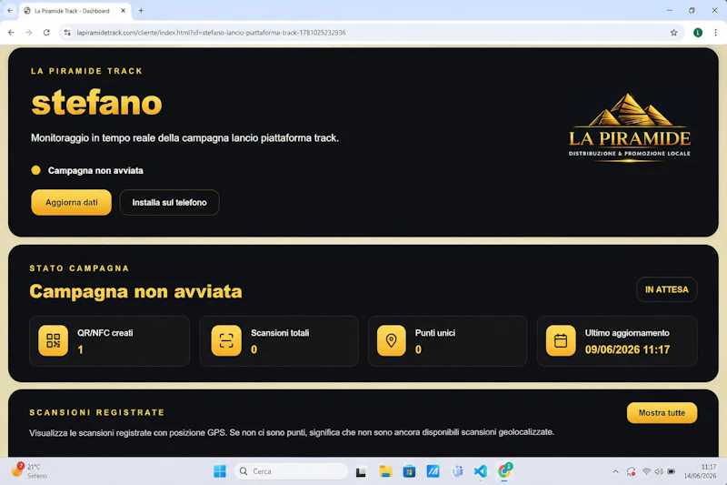La Piramide Track screenshot 3