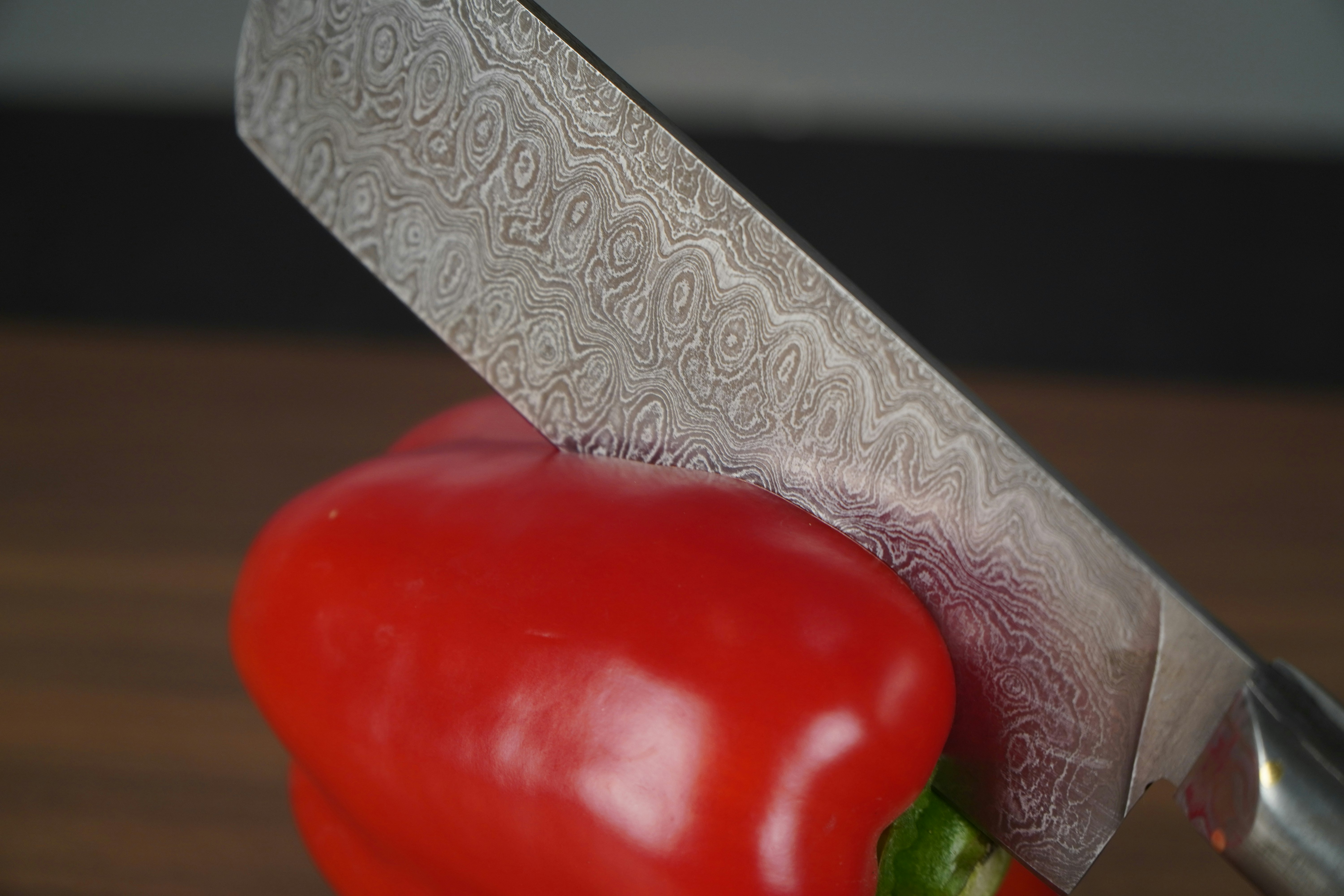 Marcus Aurelius Damasco Knife Series - Serie di coltelli Damasco a mano commerciale. media 8