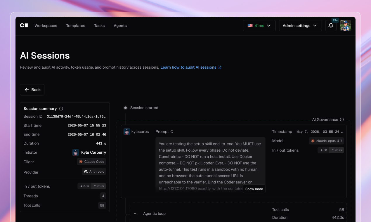 Coder gallery image