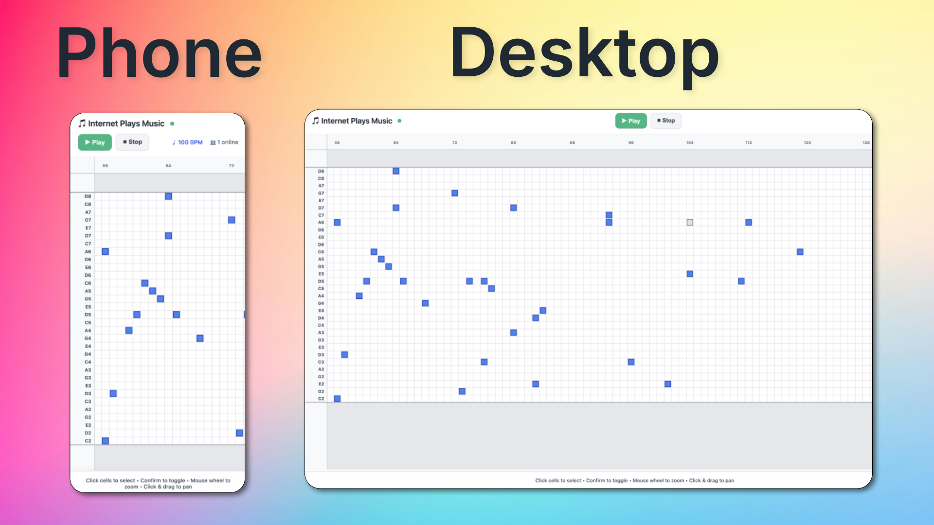 Internet Makes Music - Screenshot 3 showing product features and functionality