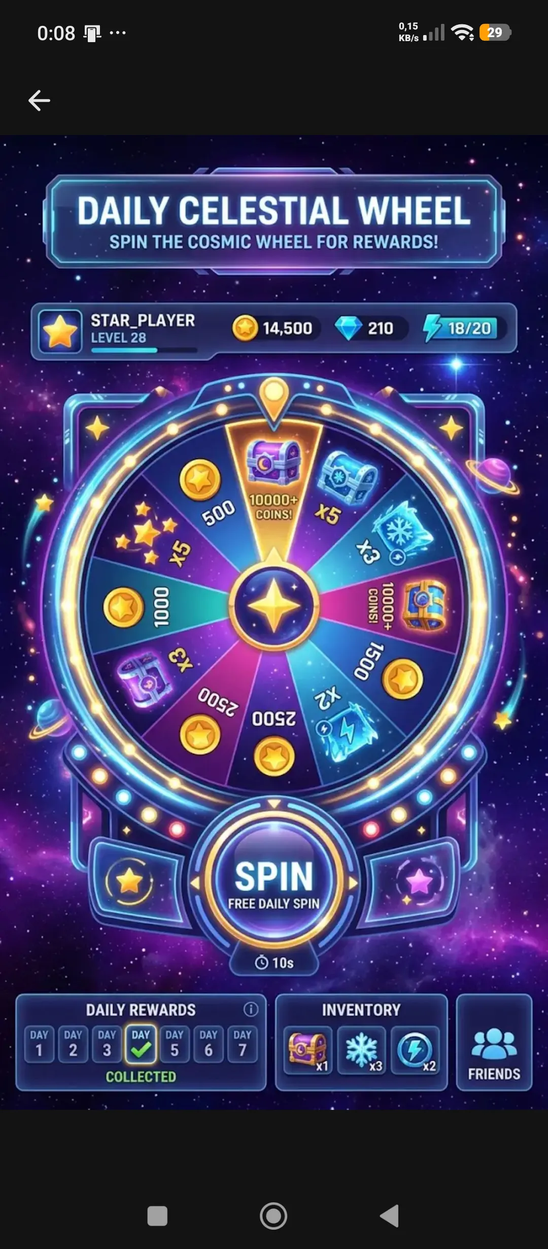 Star tap gallery image