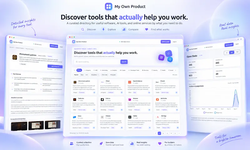 My Own Product screenshot 1