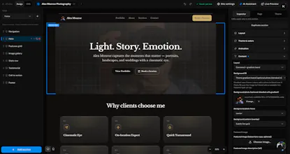 SlateHut.com - AI website builder gallery image