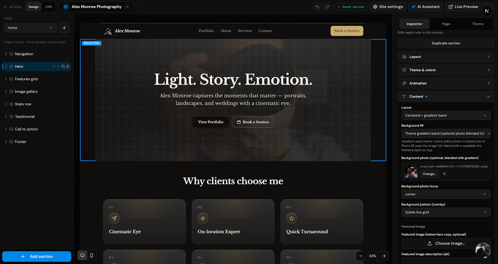 SlateHut.com - AI website builder screenshot 3