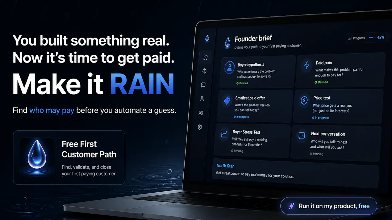 Make it RAIN product