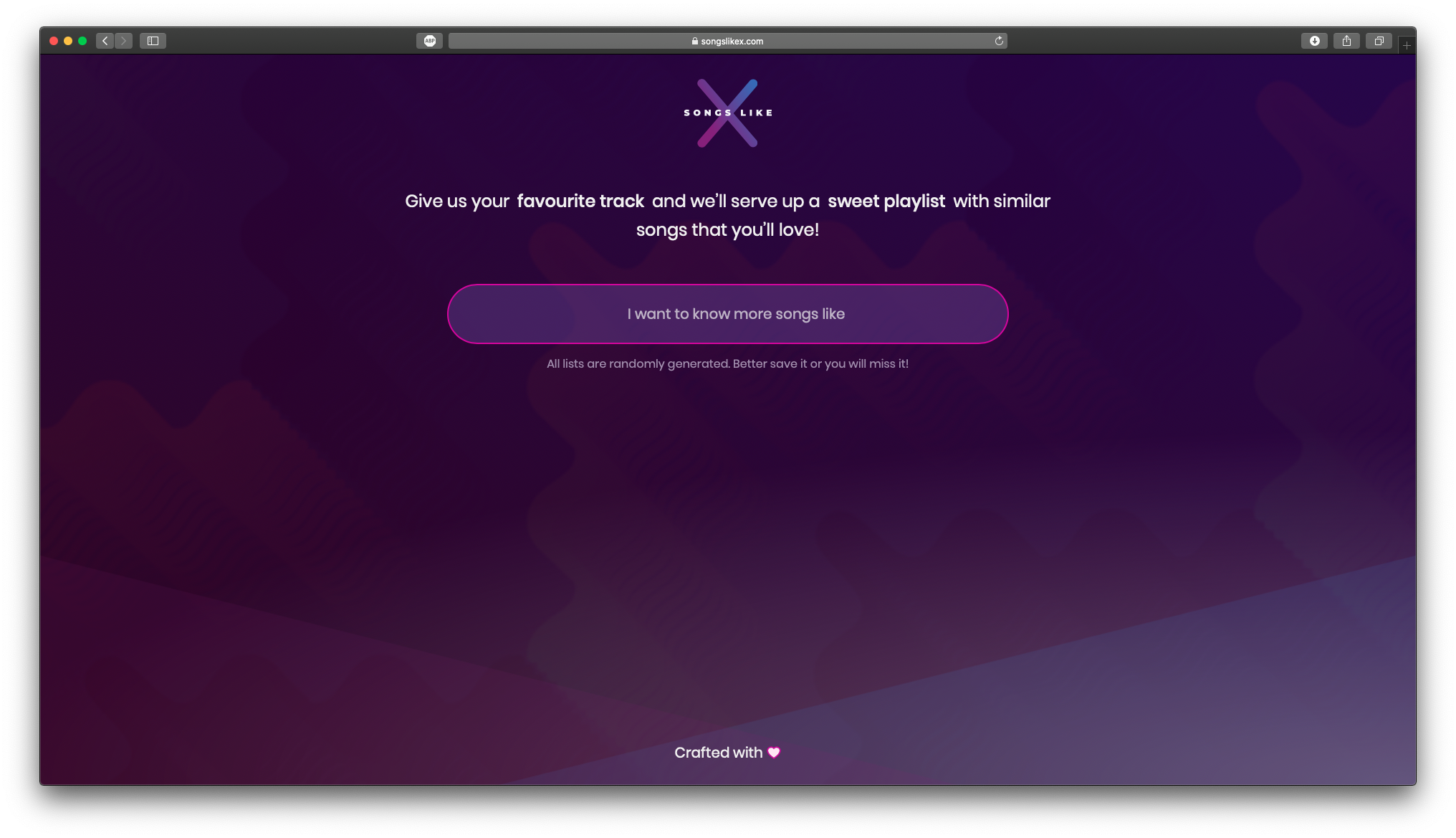 Songs Like X gallery image