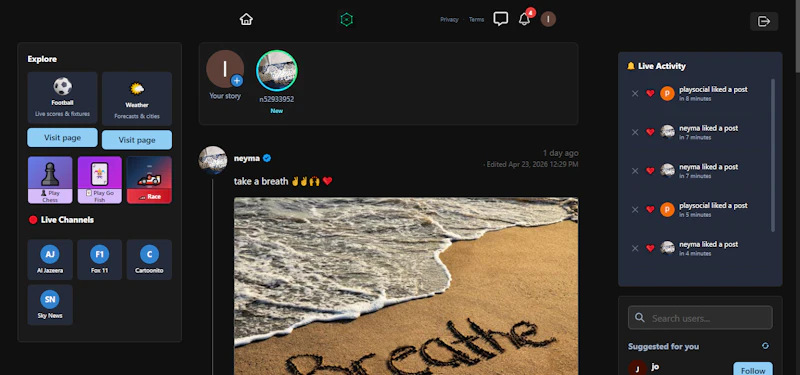 playsocial screenshot 3