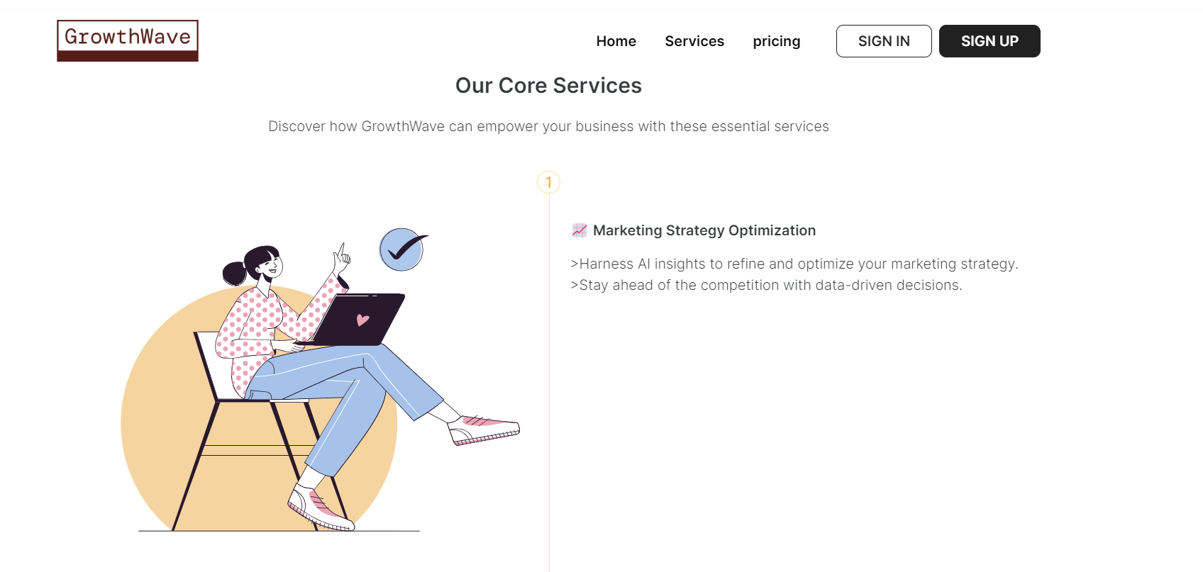 GrowthWaveAI gallery image