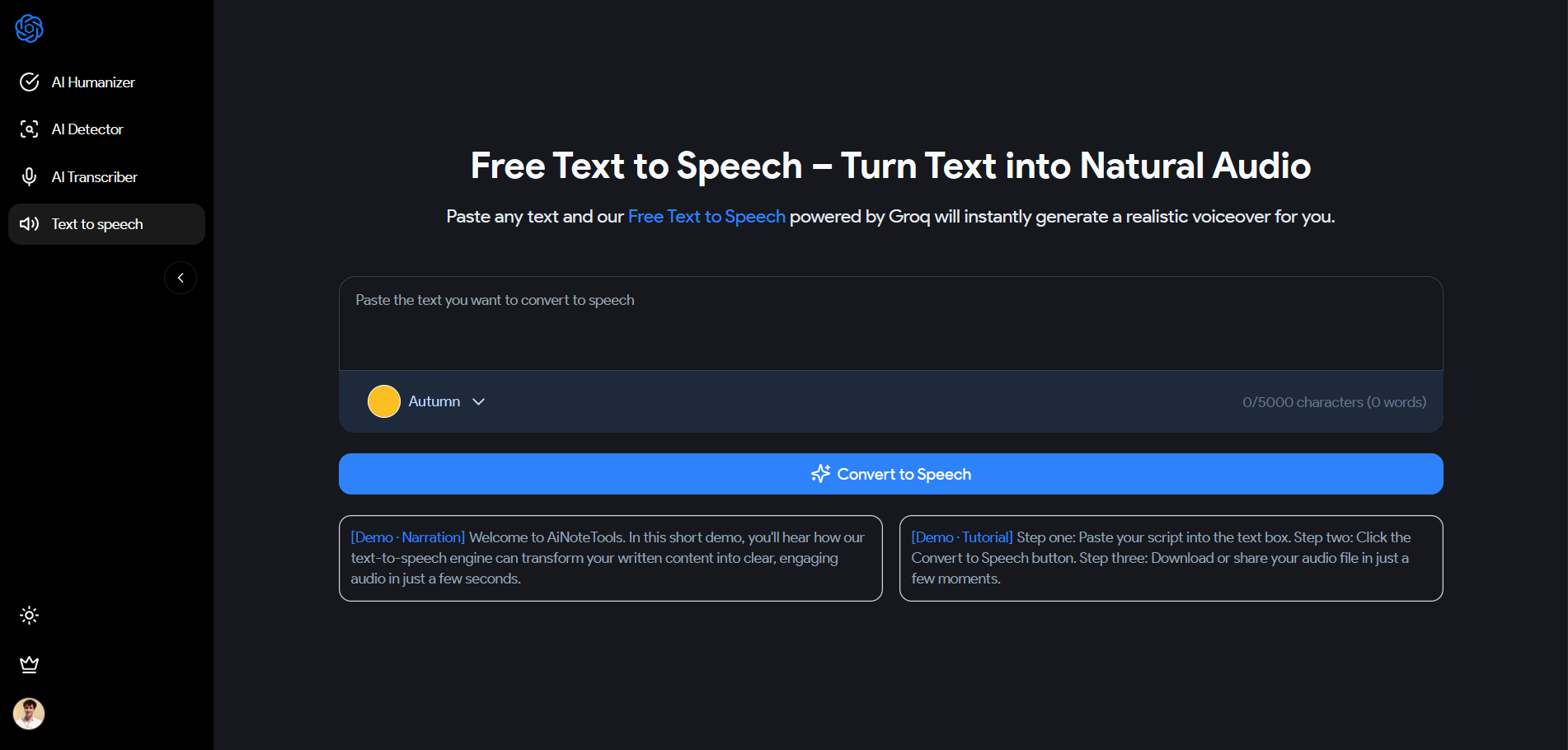 AiNoteTools - Screenshot 2 showing product features and functionality