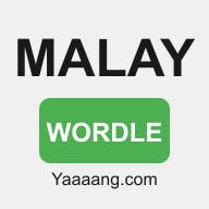 Malay Wordle media 1