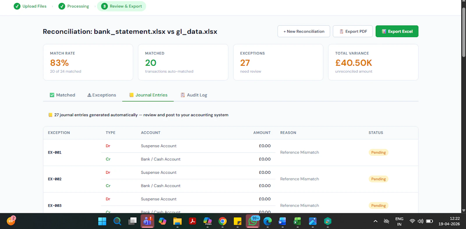 ClearLedger screenshot 1