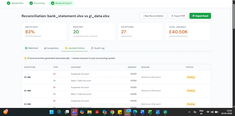 ClearLedger screenshot 1