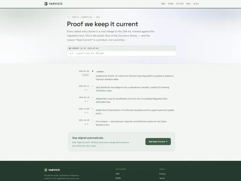 VARVICO screenshot 4