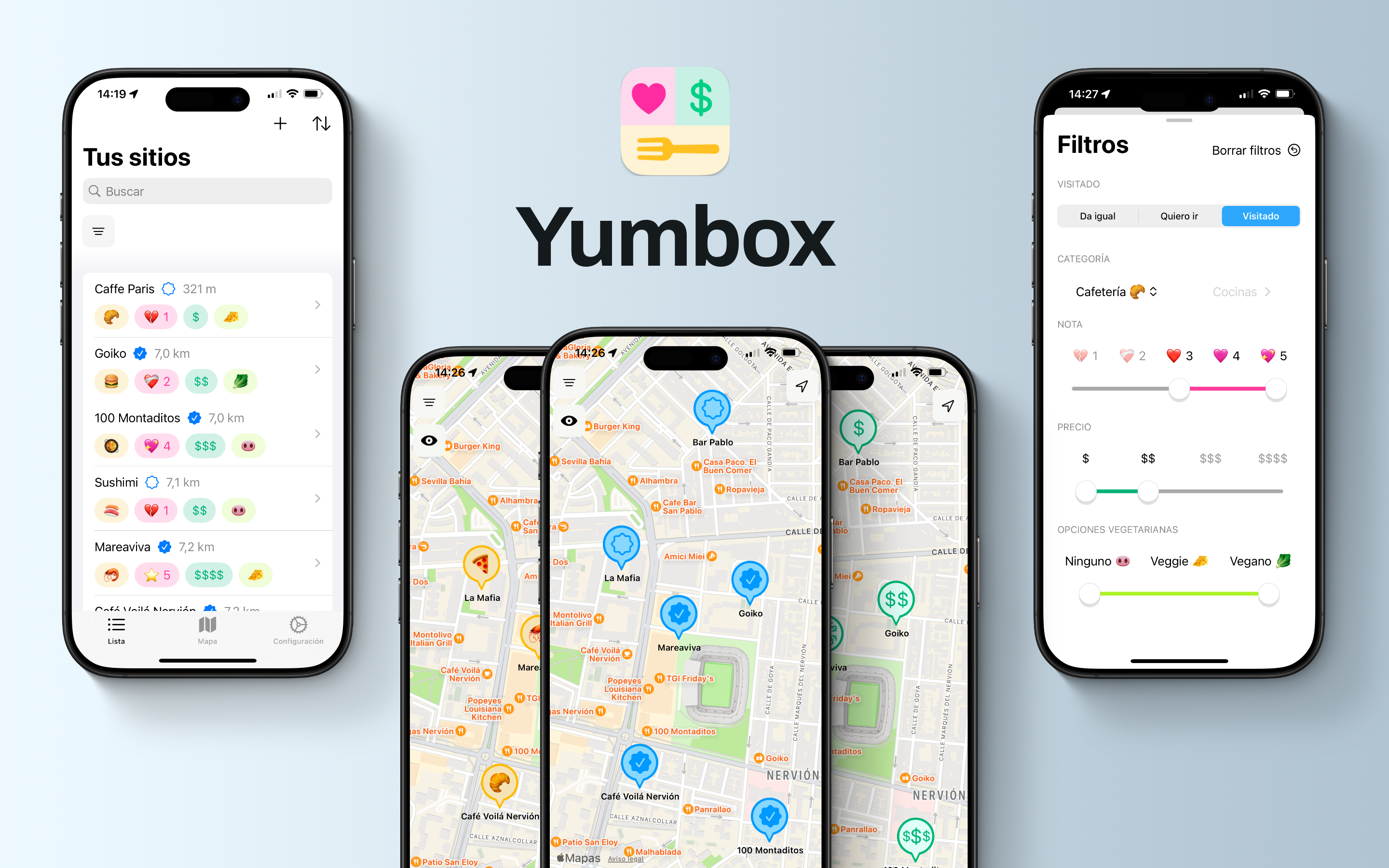 Media Yumbox - Theo dõi và lọc các nhà hàng yêu thích của bạn 1