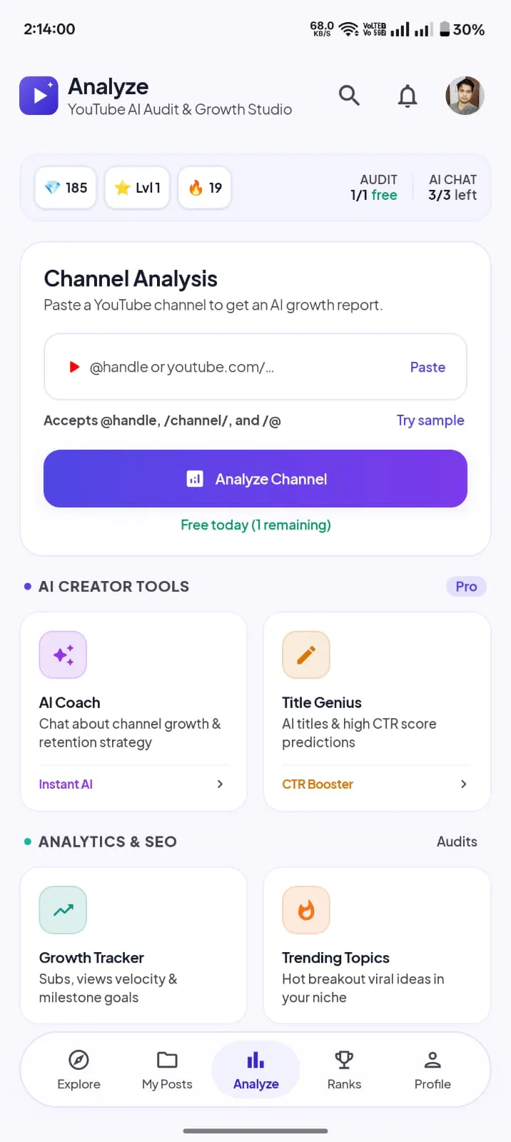 CreoFeedback: AI YouTube Grow gallery image