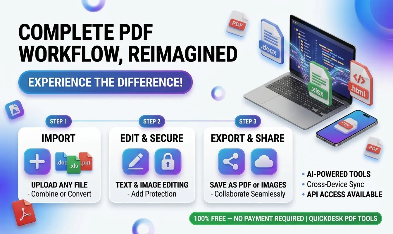 QUICKDESK PDF TOOLS gallery image