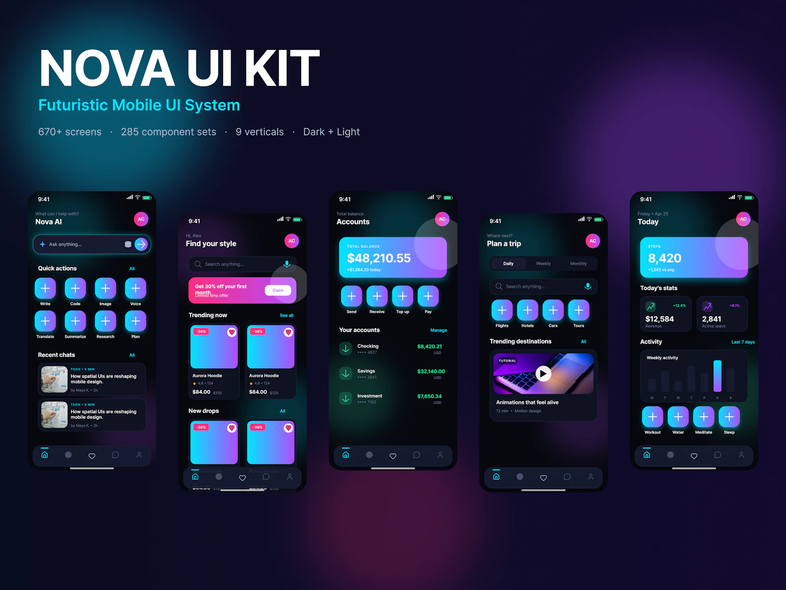 Nova Mobile Ui Design screenshot 11