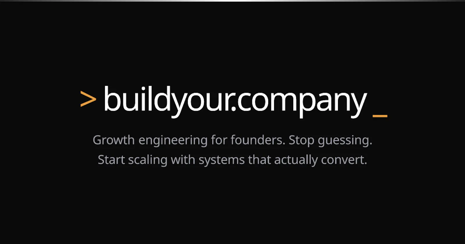 BuildYour.Company screenshot 1
