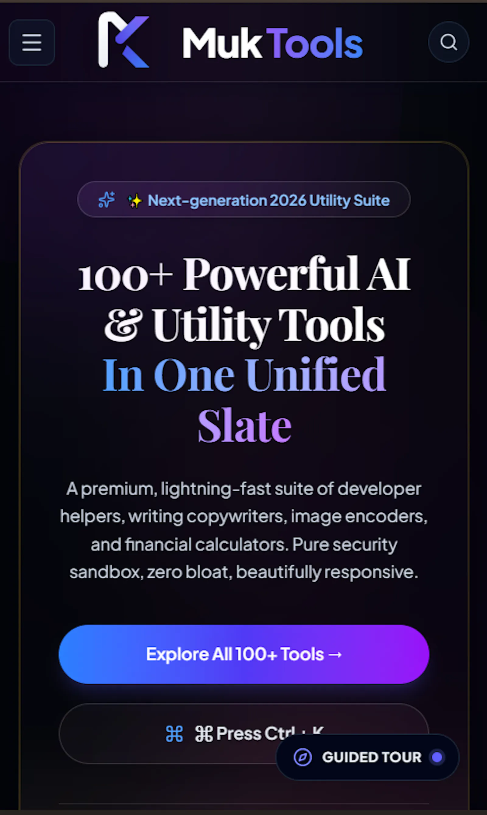 MUK Tools screenshot 2