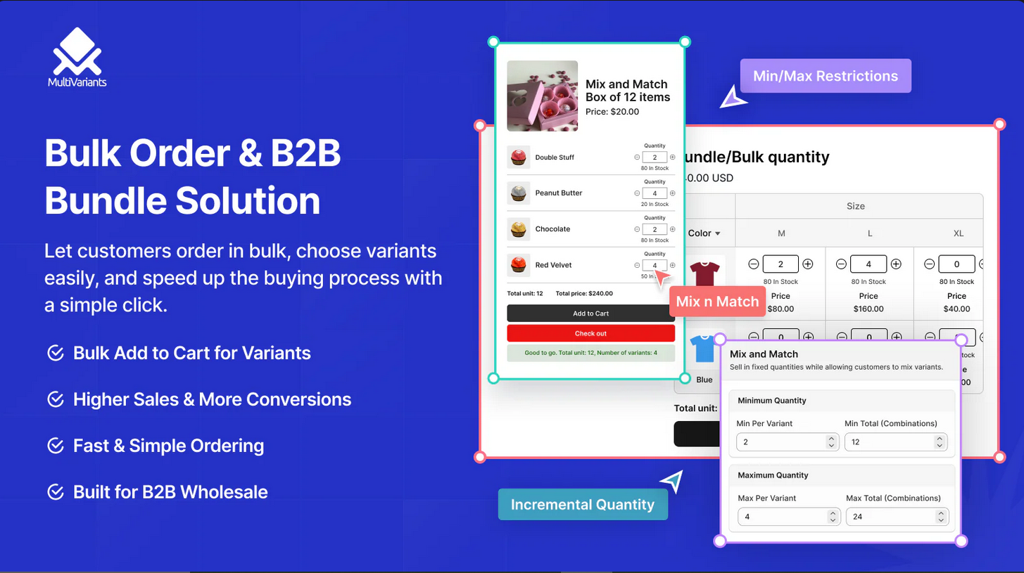 MultiVariants - Bulk Order  gallery image