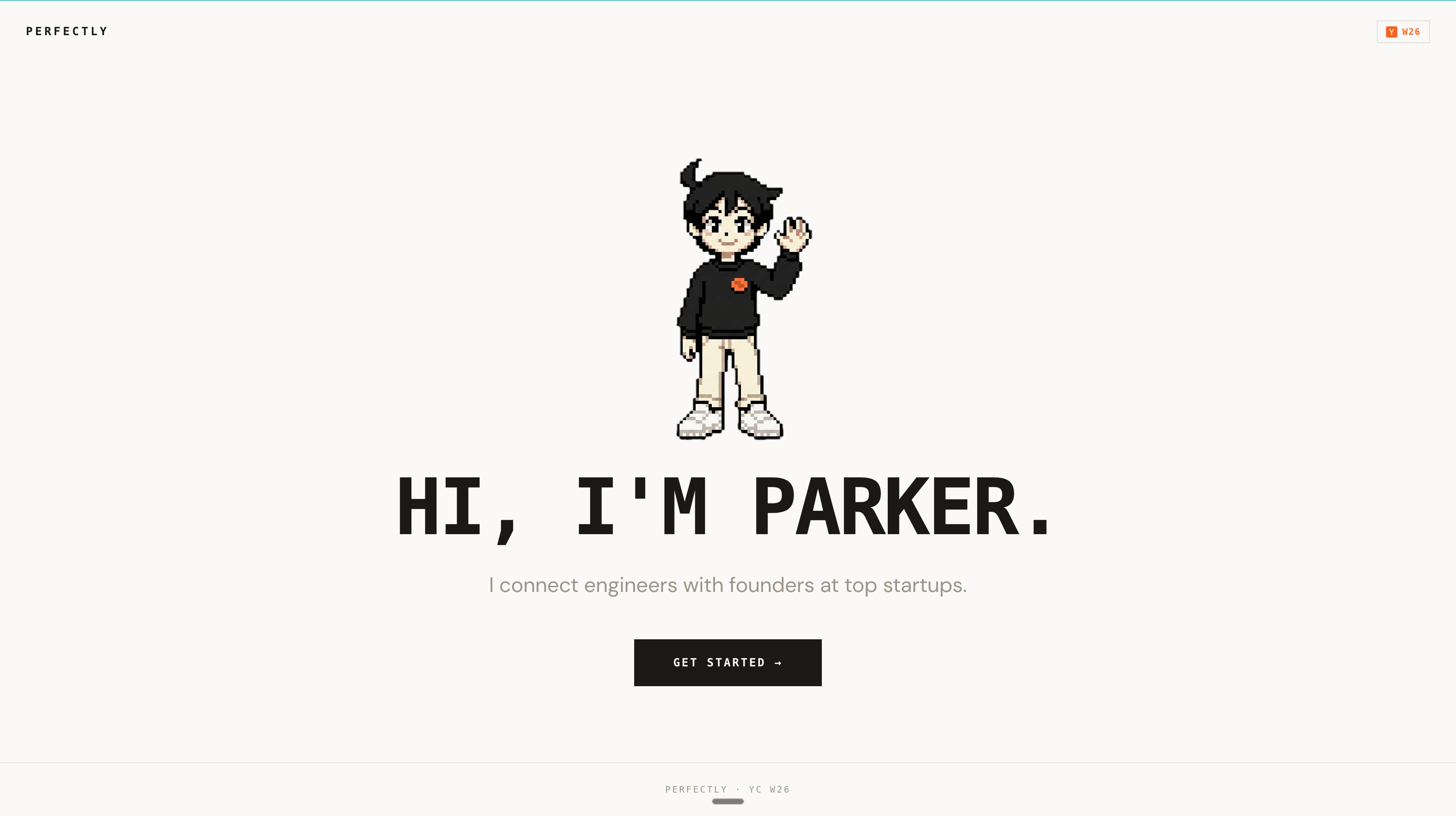 Parker by Perfectly - Main product screenshot demonstrating key features and user interface