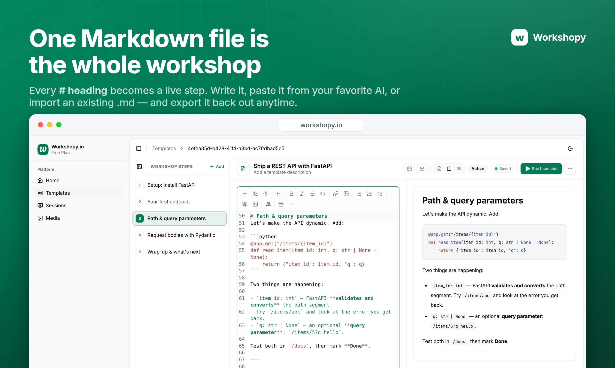 Workshopy.io gallery image