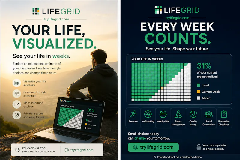 LifeGrid screenshot 1