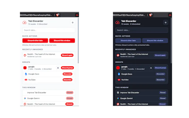 Tab Discarder screenshot 2