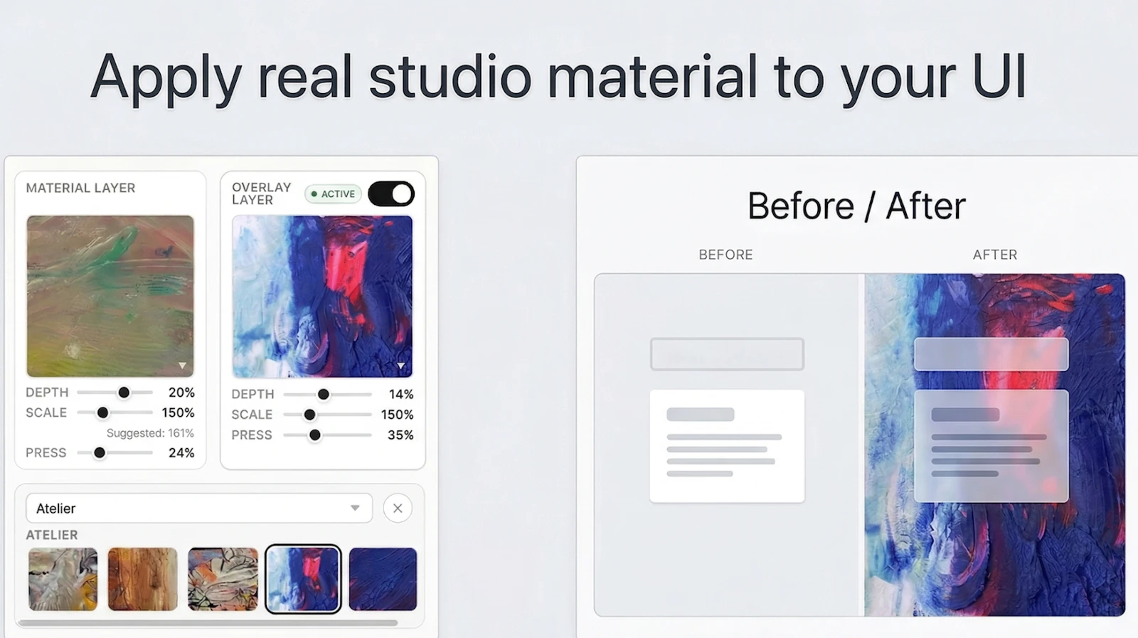 Studio Matter — Material UI Engine screenshot 1