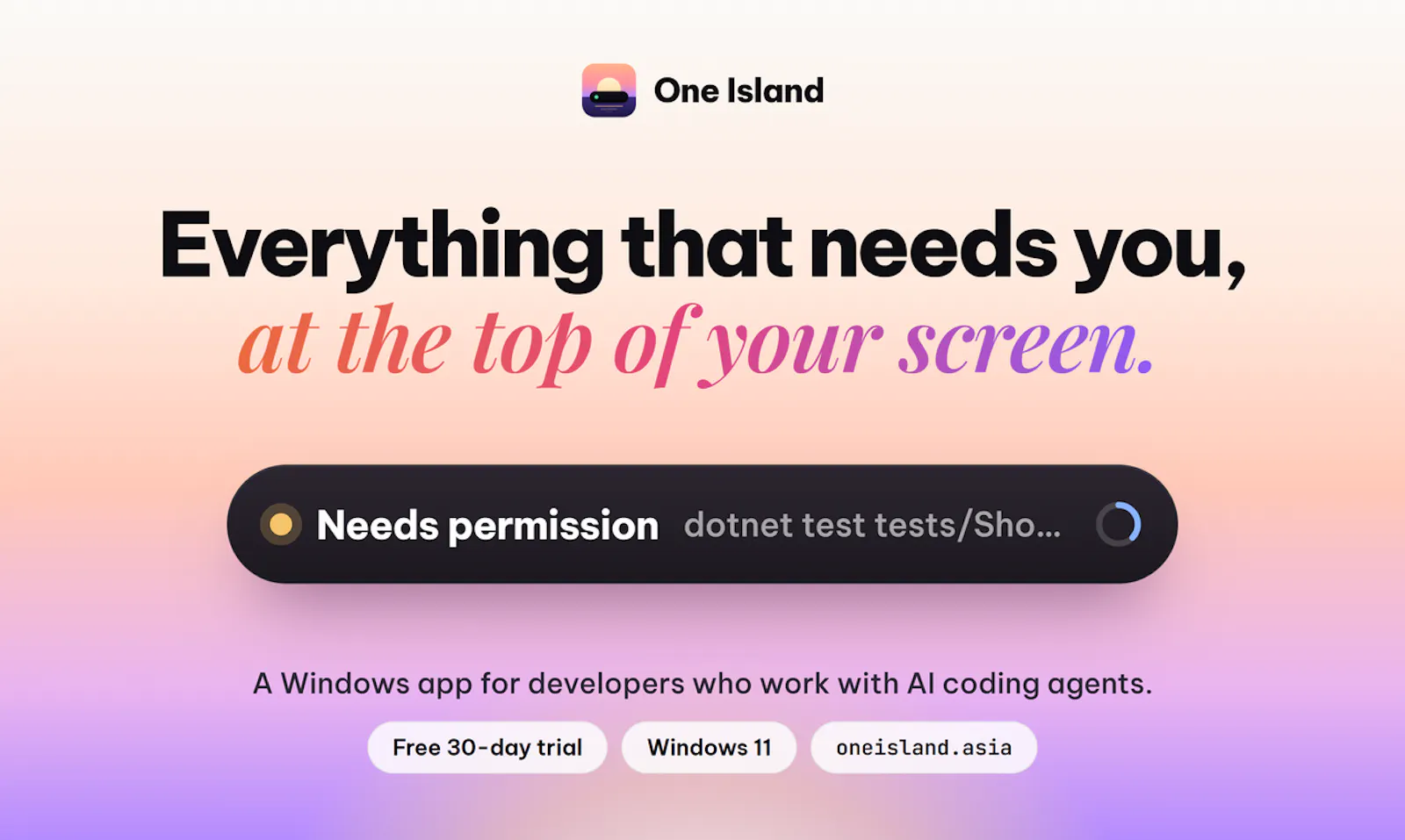 One Island screenshot 2