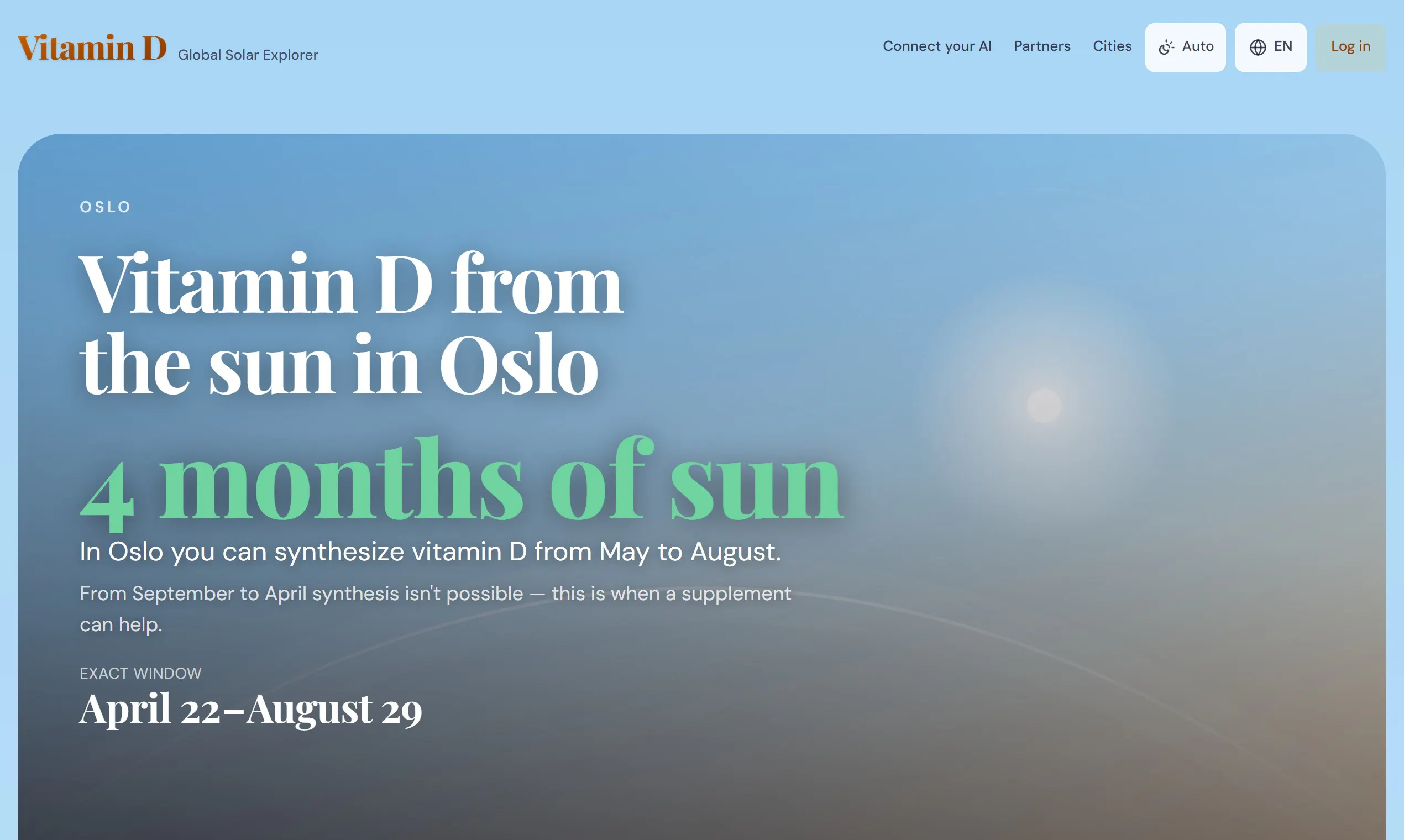 VitaminD Explorer gallery image