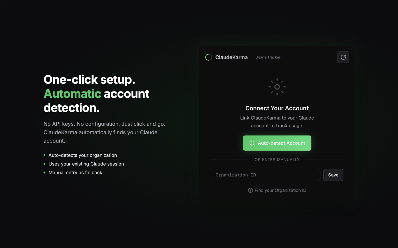 ClaudeKarma  - Screenshot 3 showing product features and functionality