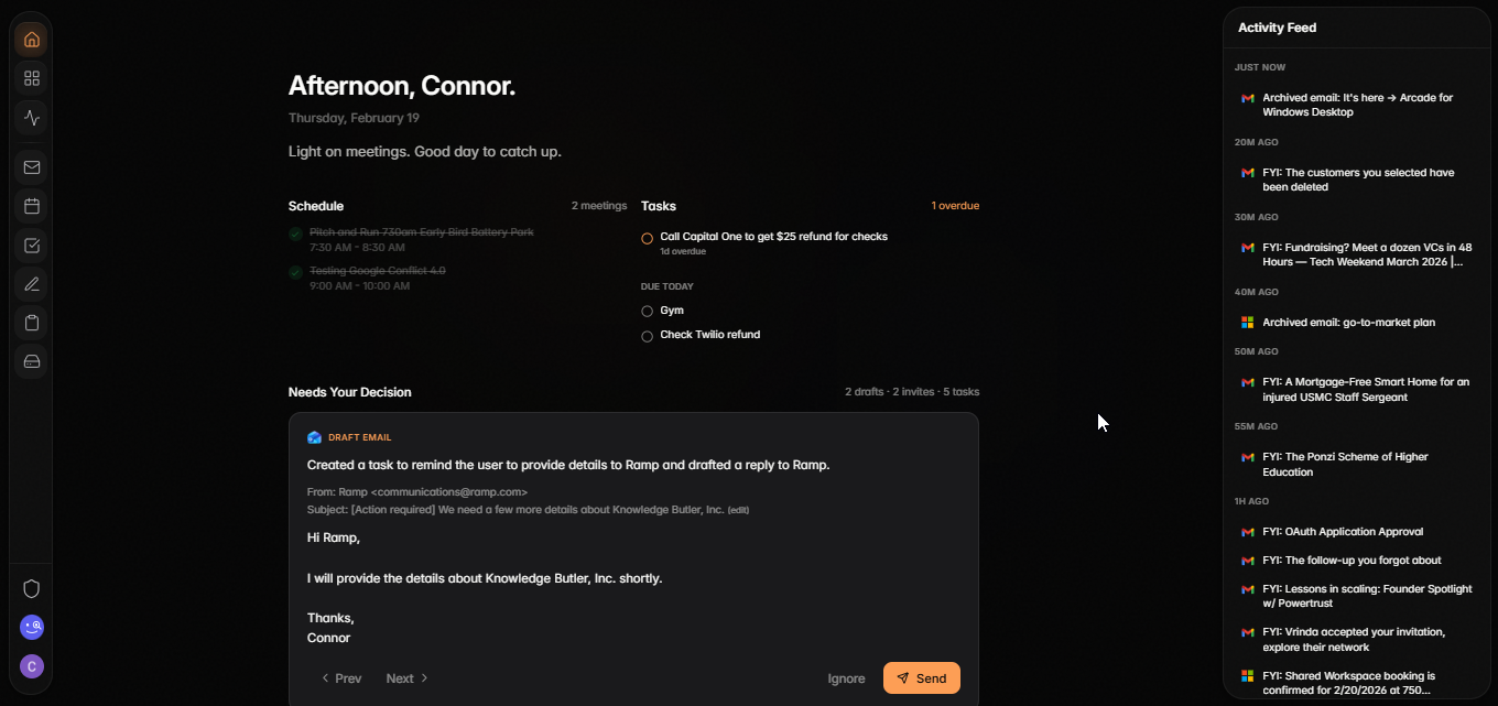 alfred_ - Main product screenshot demonstrating key features and user interface