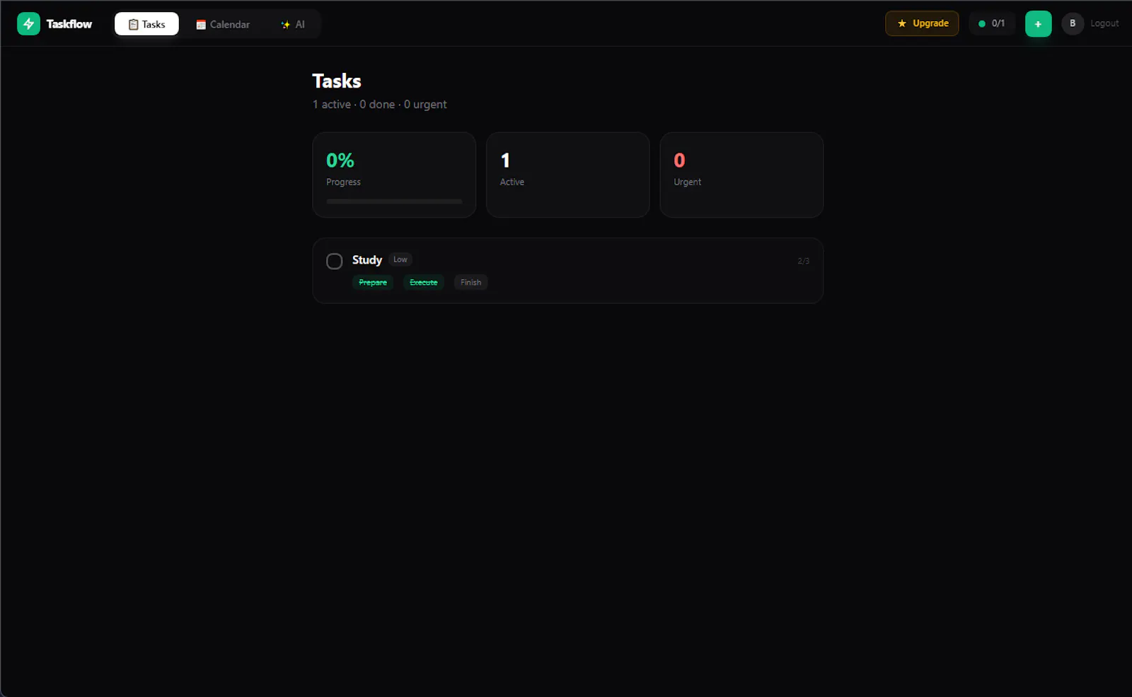 Taskflow screenshot 3