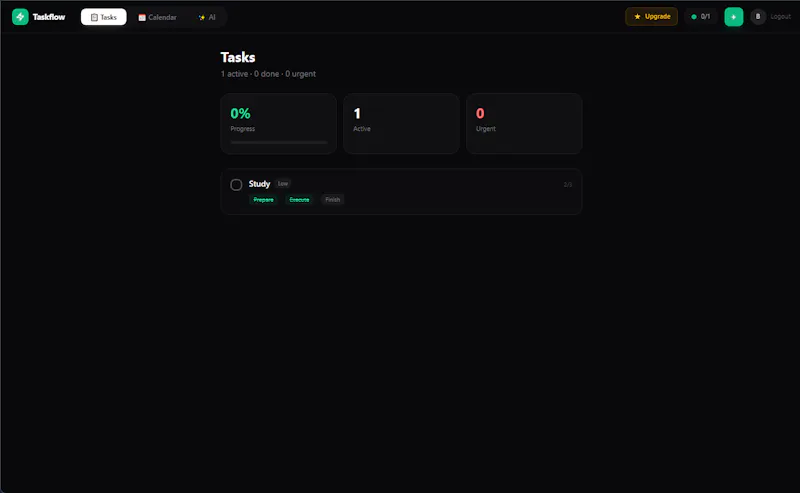 Taskflow screenshot 3