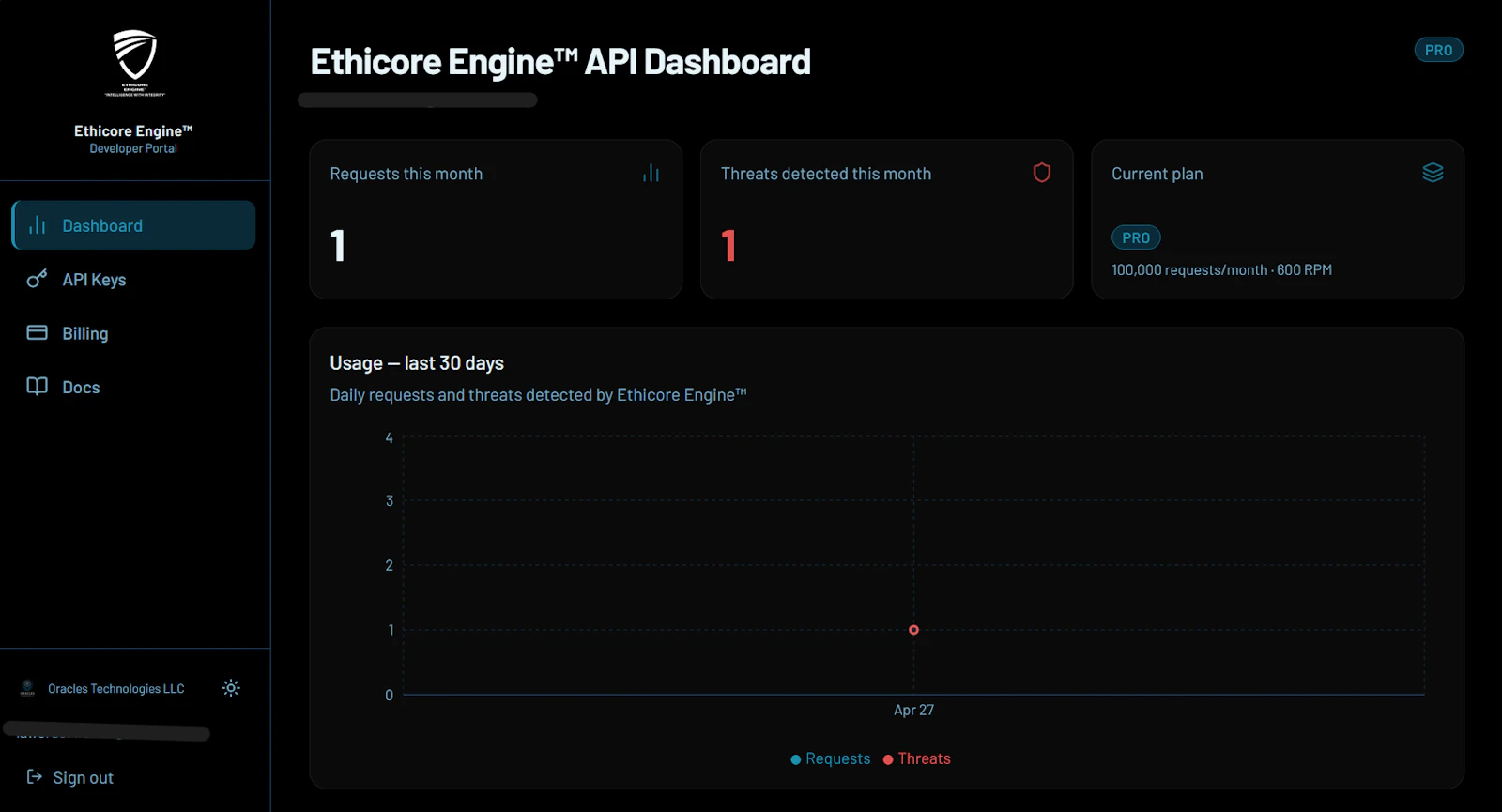 Ethicore Engine™ - Guardian SDK v1.8.0 screenshot 3