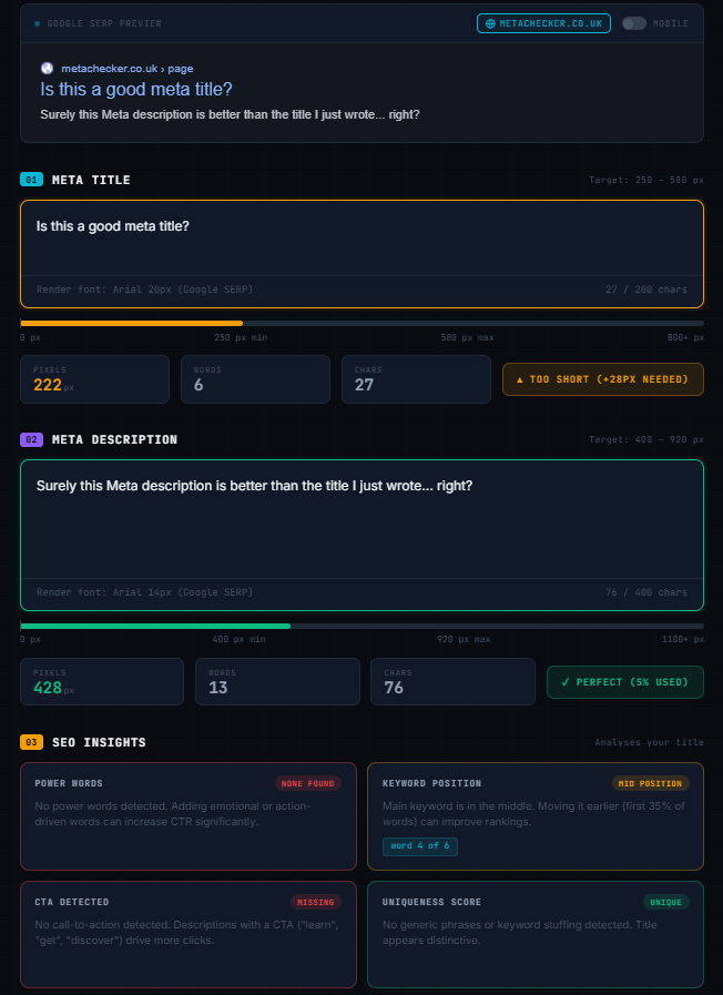 MetaChecker gallery image