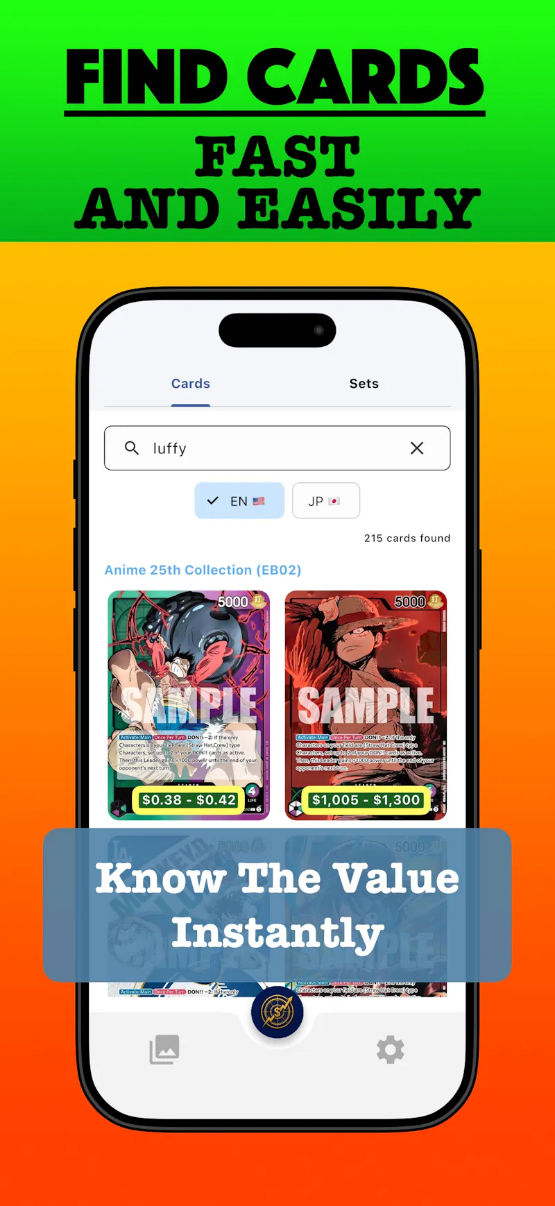 Card Value Pro for OPTCG screenshot 4