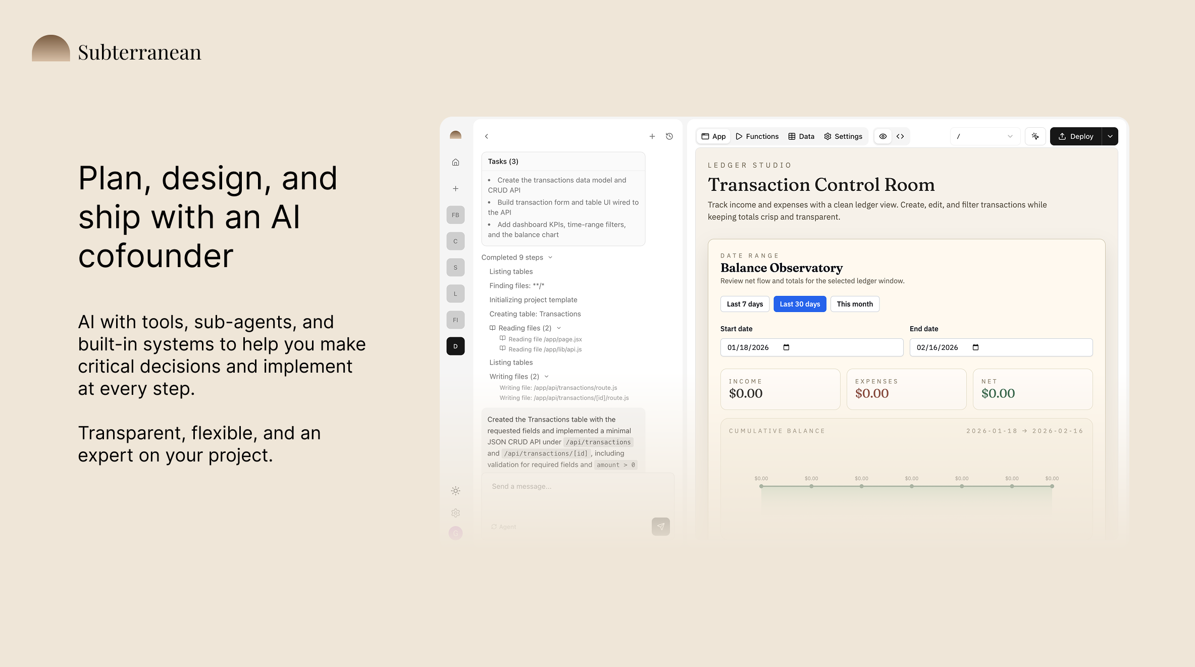 Subterranean gallery image