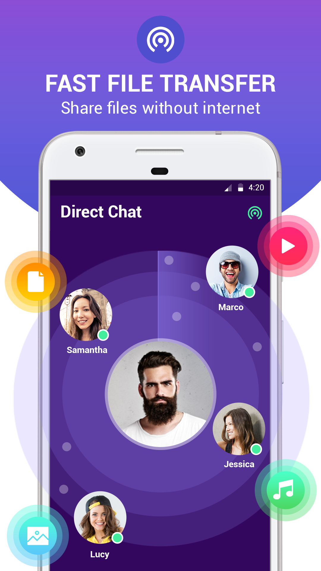 Messenger SMS - Revolutionary SMS App 😂 gallery image
