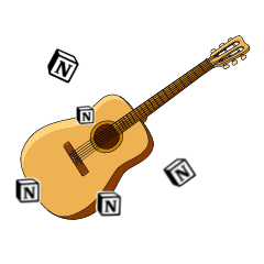 Learn Guitar using Notion