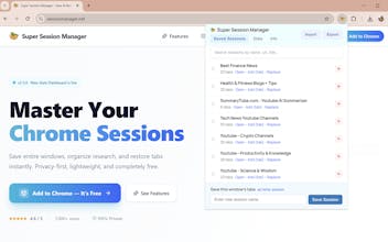 Super Session Manager v3 gallery image