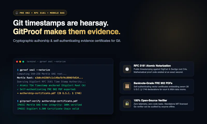 GitProof screenshot 2