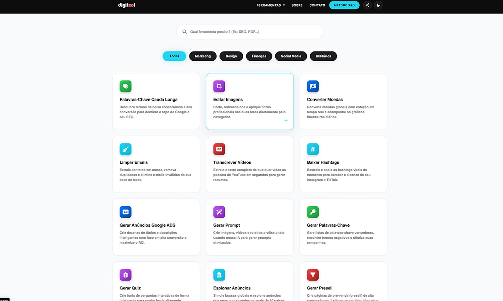 Digitool screenshot 1