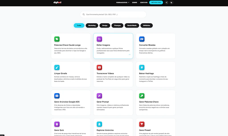 Digitool screenshot 1