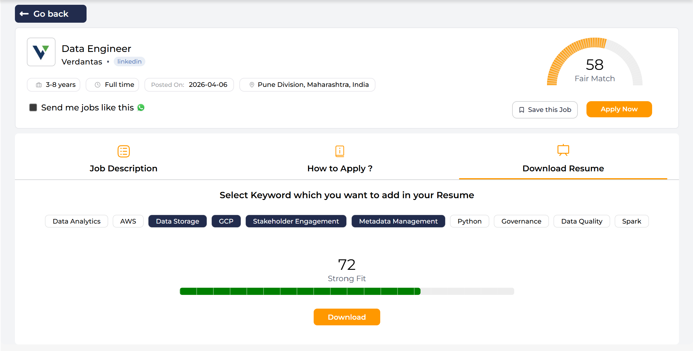 Job Match Pro gallery image