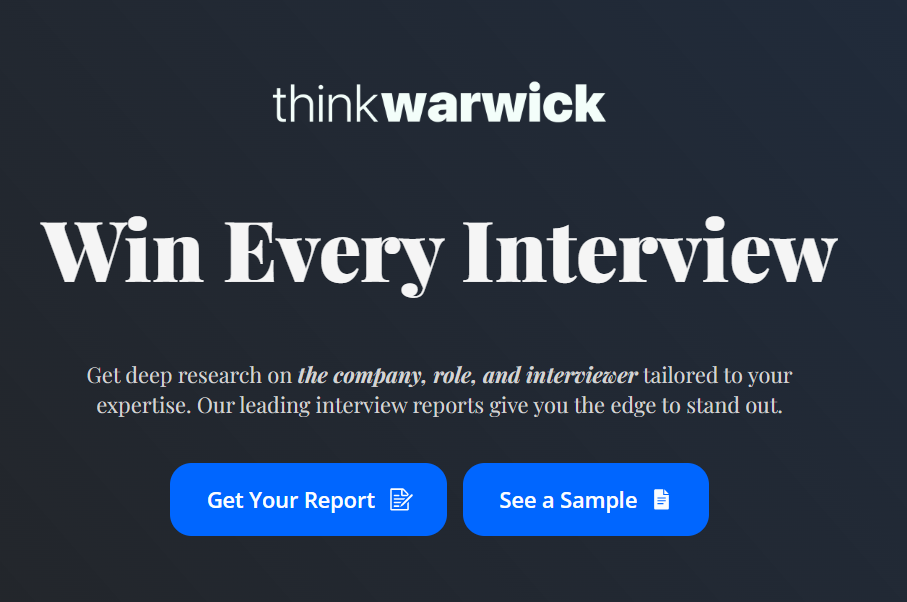 Interview Prep Reports gallery image