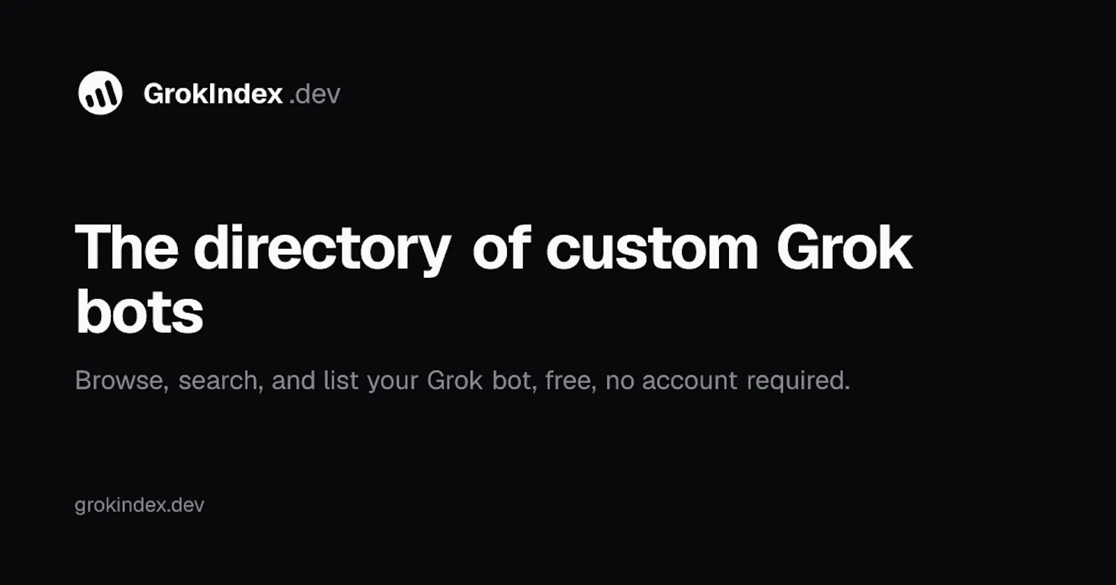 GrokIndex.dev screenshot 1